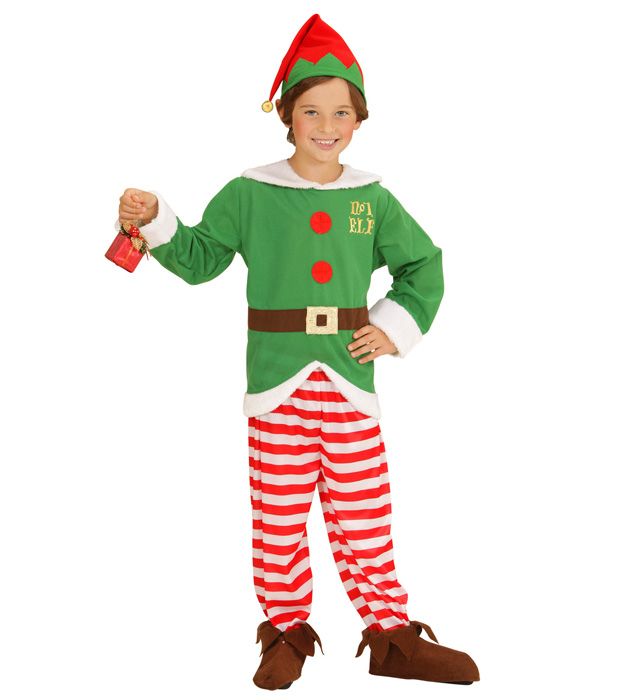 Costum Elf Mos Craciun