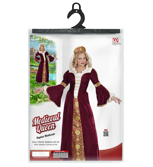 Costum Regina Medievala