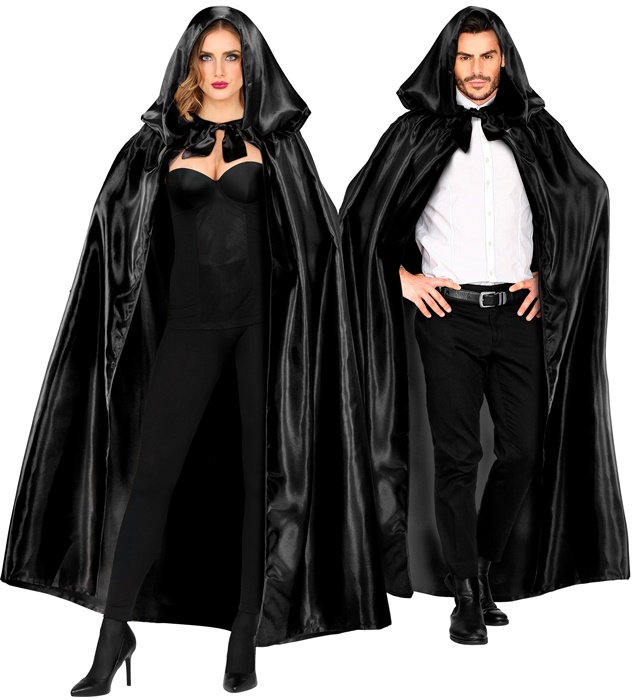 Pelerina Neagra Satin