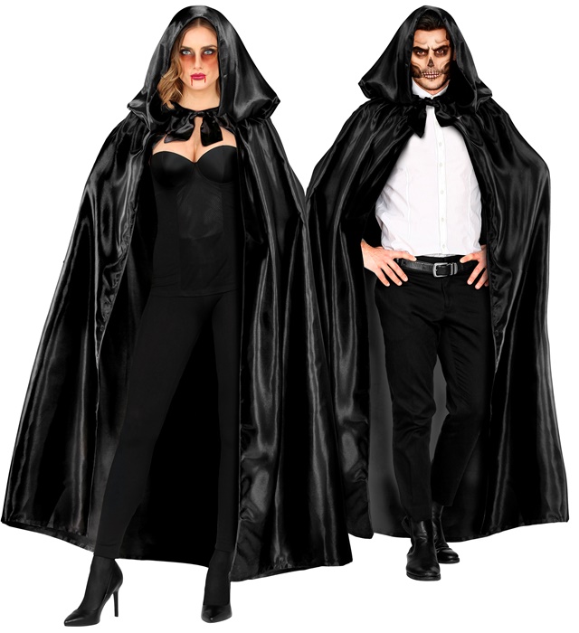 Pelerina Neagra Satin