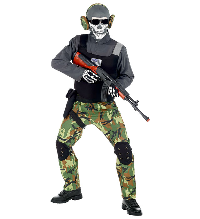 Costum Soldat Schelet