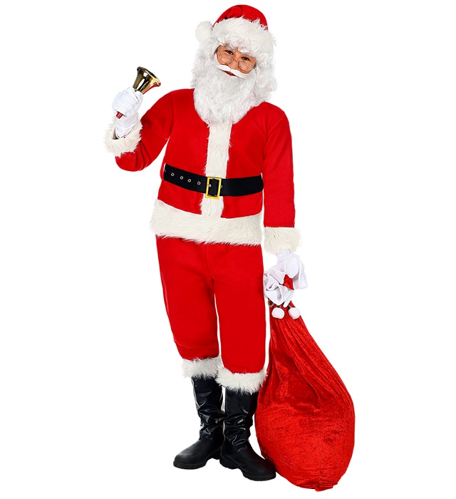 Costum Mos Craciun Copii Serbare