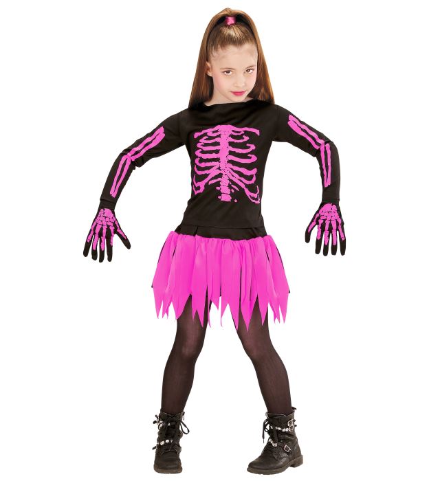 Costum Schelet Balerina Roz