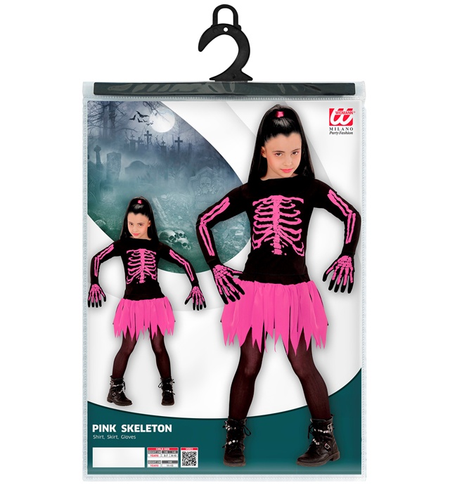 Costum Schelet Balerina Roz