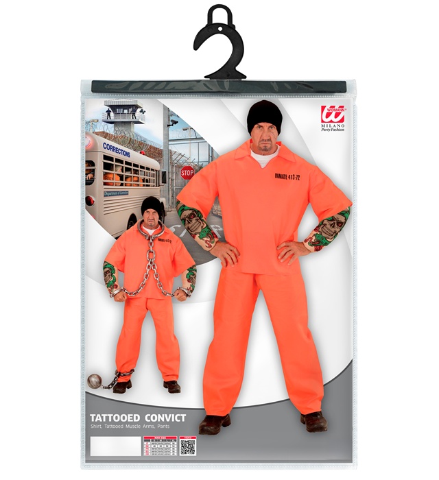 Costum Detinut Tatuat
