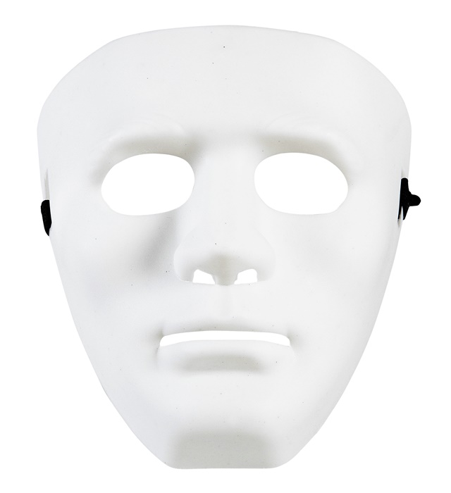 Masca Anonymous Alba