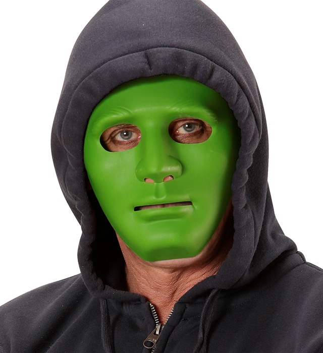 Masca Anonymous Verde