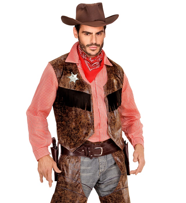 Centură Dubla Maro Cowboy