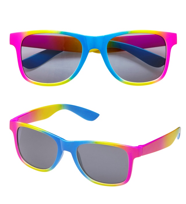 Ochelari Disco Curcubeu