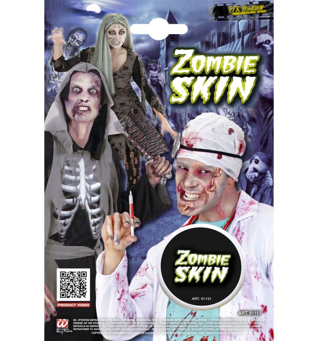 Machiaj Halloween Piele Zombie