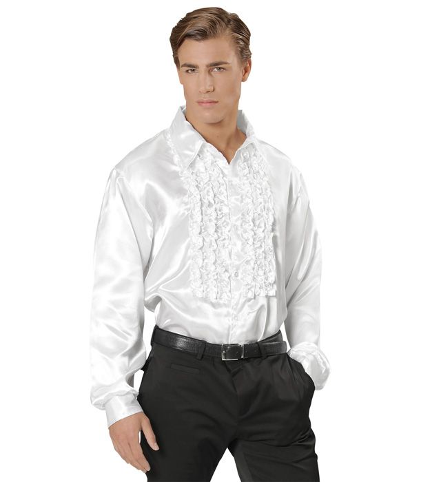 Camasa Alba Satin
