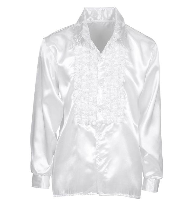 Camasa Alba Satin