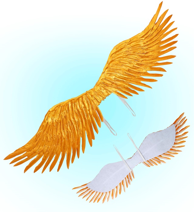 Aripi Inger Aurii 100 cm