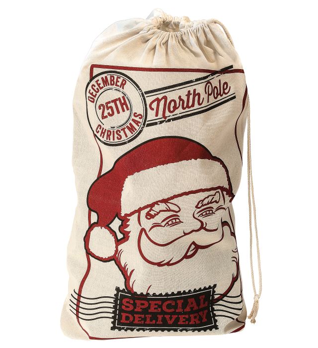 Sac Mos Craciun Vintage