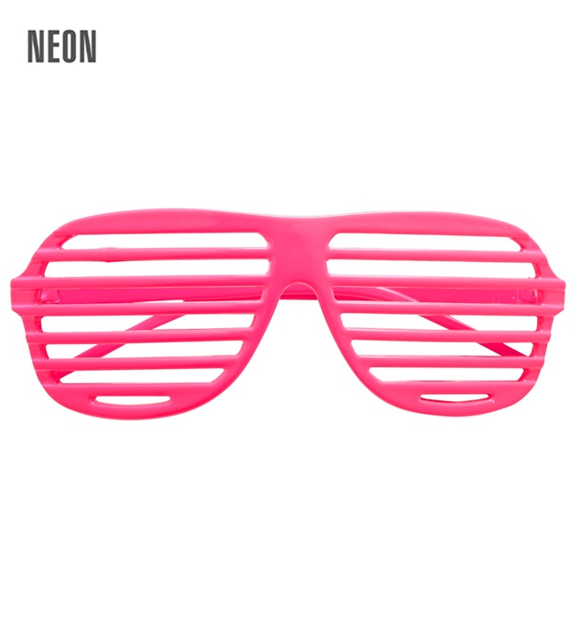 Ochelari Disco Neon Roz