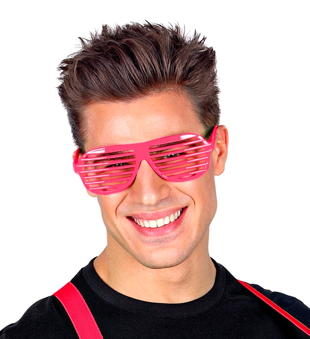 Ochelari Disco Neon Roz
