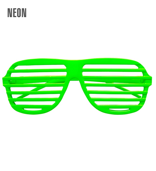 Ochelari Disco Neon Verzi