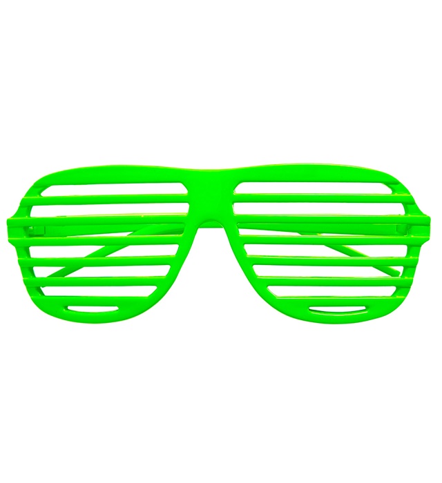 Ochelari Disco Neon Verzi