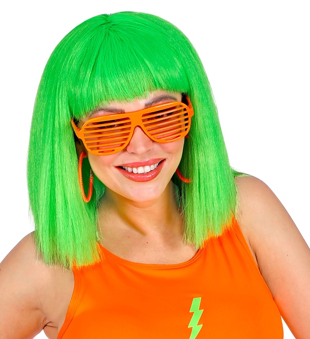 Ochelari Disco Neon Portocalii