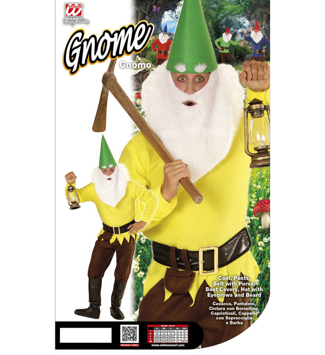 Costum Pitic Galben Adult