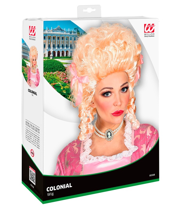 Peruca Blonda Colonial