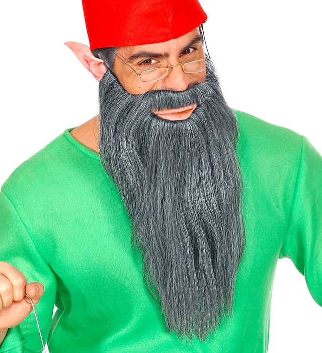 Barba Pitic Lunga Gri