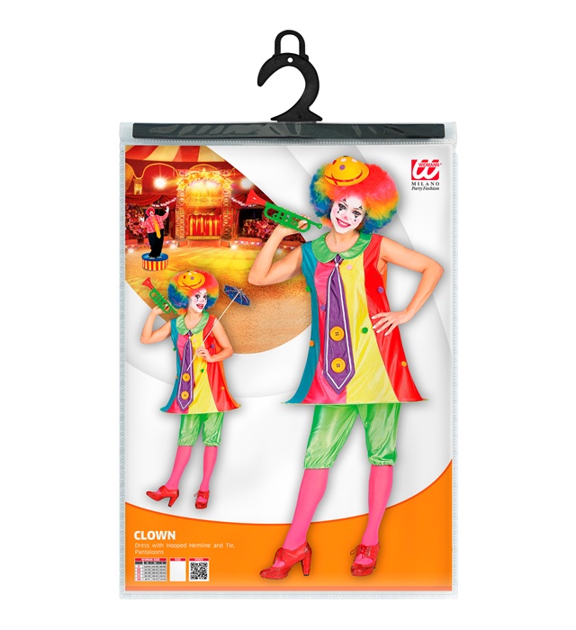 Costum Clown Femei