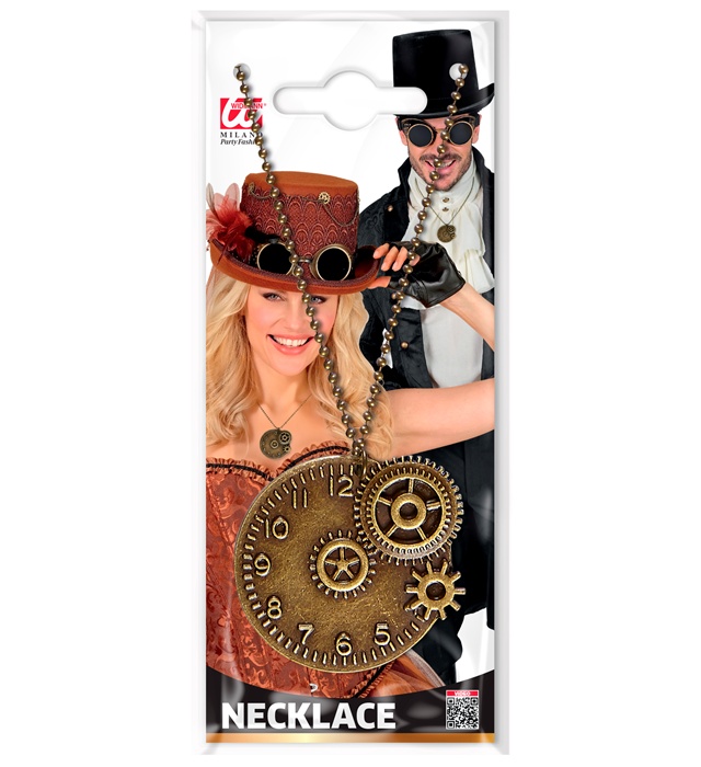 Colier Steampunk Ceas