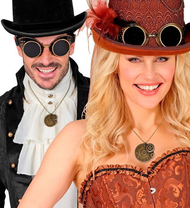 Colier Steampunk Ceas