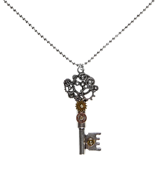 Colier Steampunk Cheie