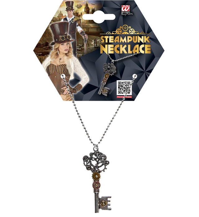 Colier Steampunk Cheie