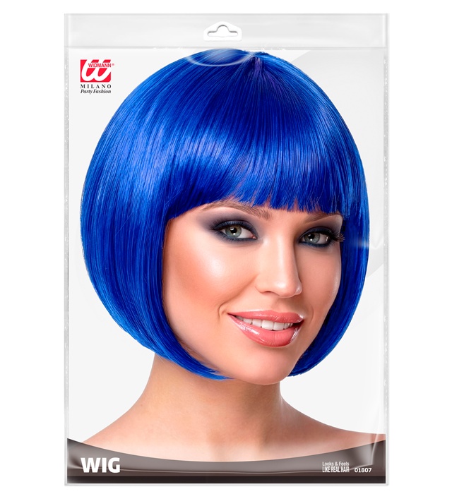 Peruca Chanel Albastră