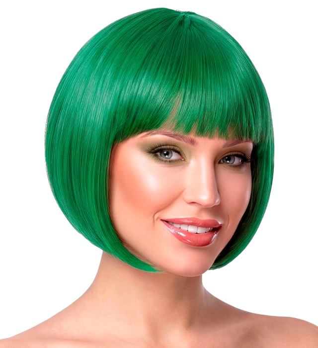 Peruca Bob Chanel Verde