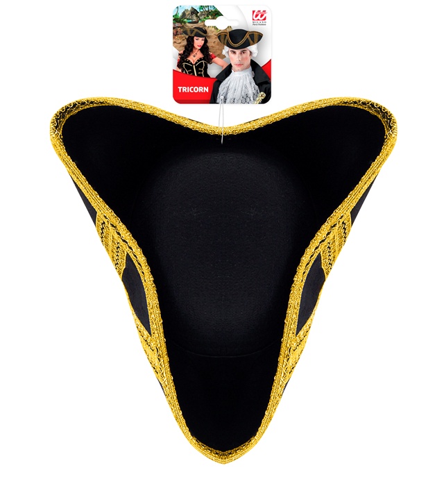 Palarie Tricorn Neagra