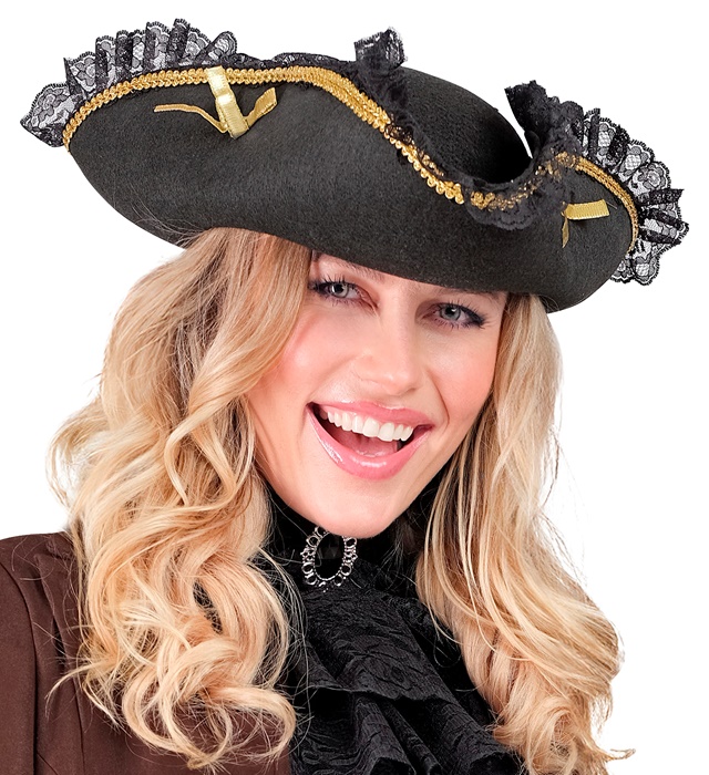 Pălărie Tricorn Dama