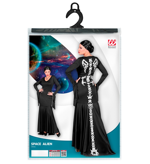 Costum Extraterestru Schelet Femei