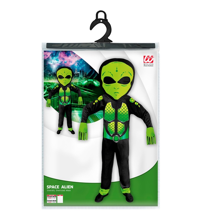 Costum Extraterestru Space Alien Copii