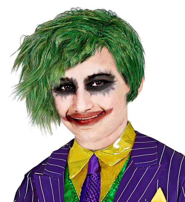Peruca Verde Joker Copii