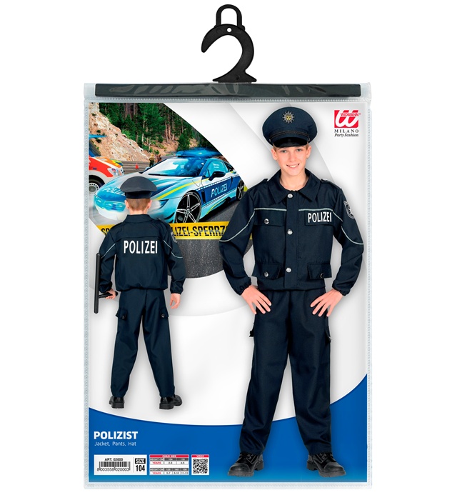 Costum Politist German Polizei