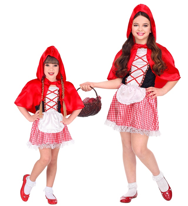 Costum Scufita Rosie Copii