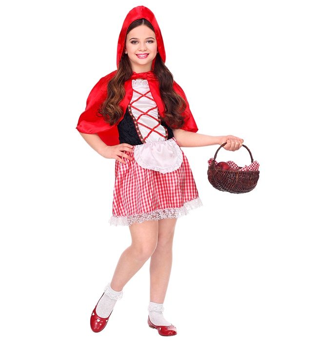 Costum Scufita Rosie Copii