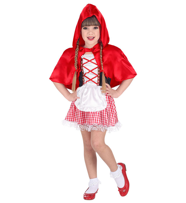 Costum Scufita Rosie Copii