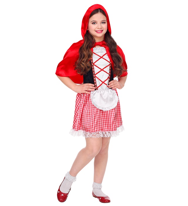 Costum Scufita Rosie Copii
