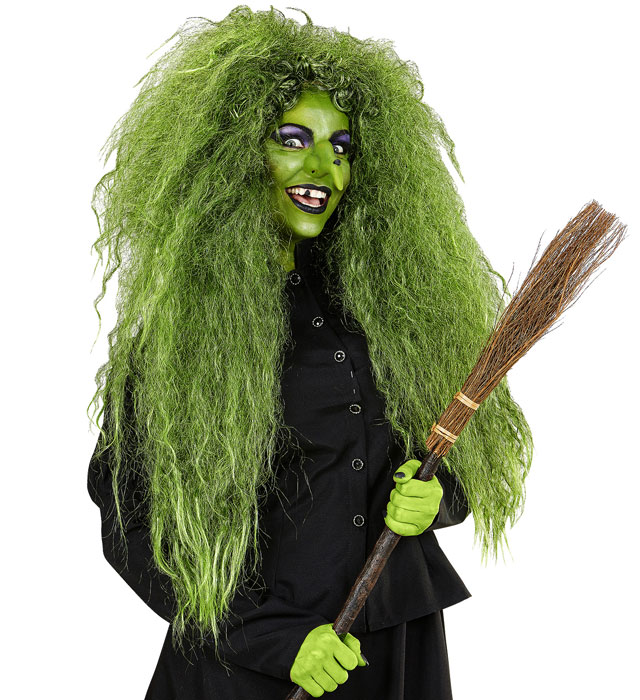 Peruca Vrajitoare Verde