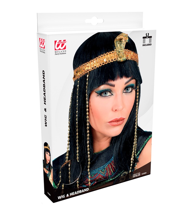 Peruca Cleopatra Cu Bentita