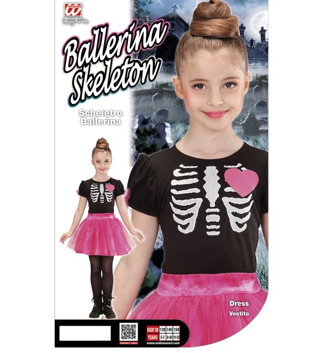 Costum Schelet Balerina Halloween