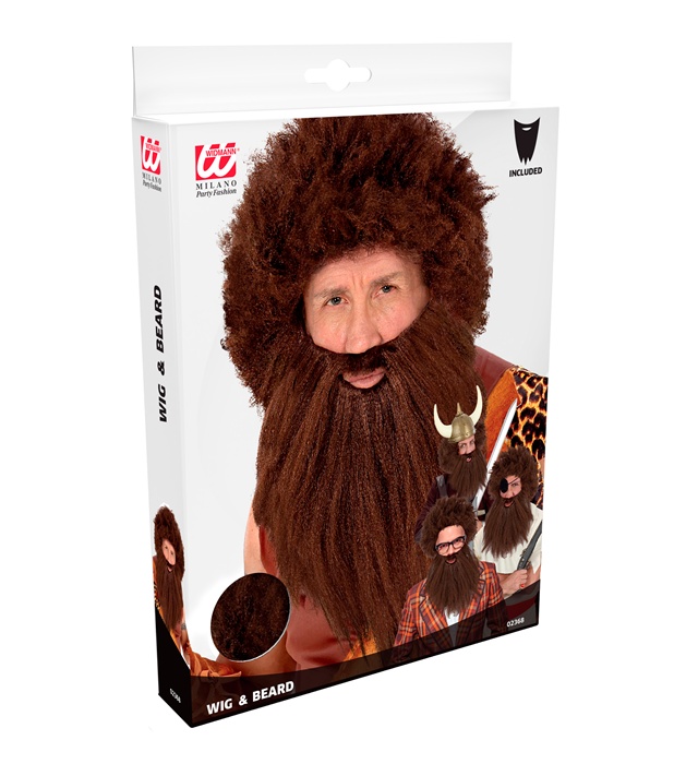 Peruca Si Barba Primitiv