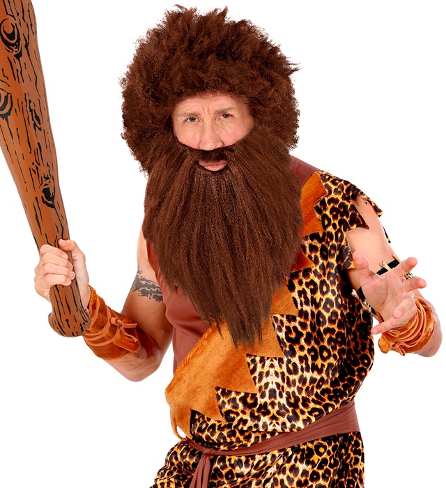 Peruca Si Barba Primitiv
