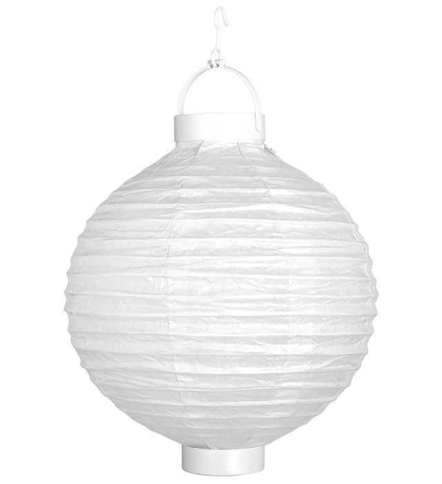 Lampion Luminos Alb