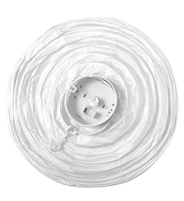 Lampion Luminos Alb